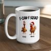 Personalized Chicken Squad Mug with Custom Names Funny Office Team Coffee Cup Gift Personalized Chicken Squad Mug with Custom Names Funny Office Team Coffee Cup Gift