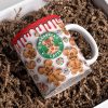 Personalized Christmas Cartoon Gingerbread Latte Coffee Mug 10ACDT0509024