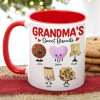 Personalized Christmas Gifts For Grandma Coffee Mug 01hutn051024 Grandma's Sweet Biscuits Personalized Christmas Gifts For Grandma Coffee Mug 01hutn051024 Grandma's Sweet Biscuits
