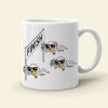 Personalized Coffee Mug Thanks For Entering Us Into A Race, Gift For Dad Personalized Coffee Mug Thanks For Entering Us Into A Race, Gift For Dad