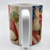 Personalized Coffee Mug With Religious Iconography And Flags - Personalized Custom Coffee Mug - FTH074_MG