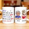 Personalized Couple Cartoon Portrait Coffee Mug - Personalized Custom Coffee Mug - HSB041_MG Personalized Couple Cartoon Portrait Coffee Mug - Personalized Custom Coffee Mug - HSB041_MG