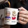 Personalized Couple Cartoon Portrait Coffee Mug - Personalized Custom Coffee Mug - HSB041_MG Personalized Couple Cartoon Portrait Coffee Mug - Personalized Custom Coffee Mug - HSB041_MG