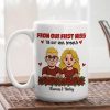 Personalized Couple Cartoon White Ceramic Mug, From Our First Kiss Till Our Last Breath, Unique Romantic Gift Personalized Couple Cartoon White Ceramic Mug, From Our First Kiss Till Our Last Breath, Unique Romantic Gift