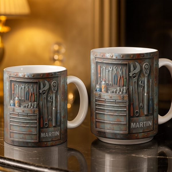 Personalized Custom Name and Tools Coffee Mug - Personalized Custom Coffee Mug - JBS121_MG Personalized Custom Name and Tools Coffee Mug - Personalized Custom Coffee Mug - JBS121_MG