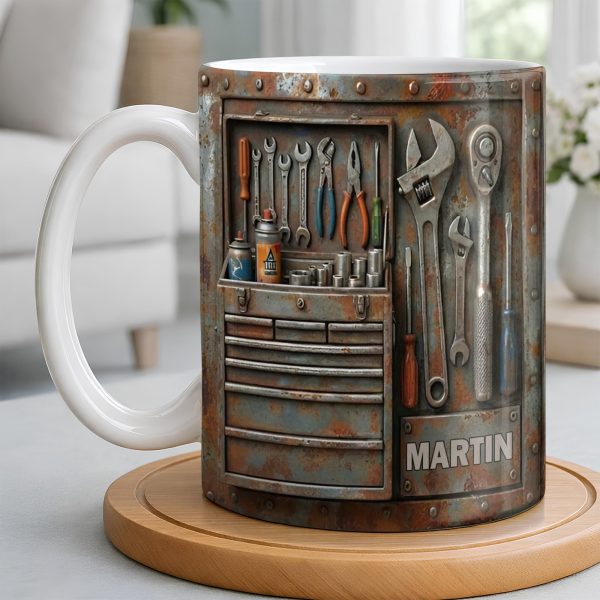 Personalized Custom Name and Tools Coffee Mug - Personalized Custom Coffee Mug - JBS121_MG Personalized Custom Name and Tools Coffee Mug - Personalized Custom Coffee Mug - JBS121_MG