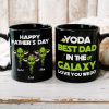 Personalized Dad Coffee Mug Best Dad In The Galaxy, Gift For Dad BLM-06HUHN300323 Personalized Dad Coffee Mug Best Dad In The Galaxy, Gift For Dad BLM-06HUHN300323
