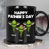 Personalized Dad Coffee Mug Best Dad In The Galaxy, Gift For Dad BLM-06HUHN300323 Personalized Dad Coffee Mug Best Dad In The Galaxy, Gift For Dad BLM-06HUHN300323