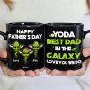 Personalized Dad Coffee Mug Best Dad In The Galaxy, Gift For Dad BLM-06HUHN300323 Personalized Dad Coffee Mug Best Dad In The Galaxy, Gift For Dad BLM-06HUHN300323