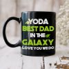 Personalized Dad Coffee Mug Best Dad In The Galaxy, Gift For Dad BLM-06HUHN300323 Personalized Dad Coffee Mug Best Dad In The Galaxy, Gift For Dad BLM-06HUHN300323