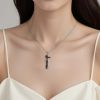 Personalized Embrace Couple Necklace Set Personalized Embrace Couple Necklace Set