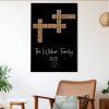 Personalized Family White Ceramic Mug with Wooden Tile Crossword Art - Unique Creative Gift for Home Personalized Family White Ceramic Mug with Wooden Tile Crossword Art - Unique Creative Gift for Home
