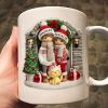 Personalized Farmhouse Couple Mug with Optional Pet Dog Cat, Christmas Gift for Him, Gift for Her Personalized Farmhouse Couple Mug with Optional Pet Dog Cat, Christmas Gift for Him, Gift for Her