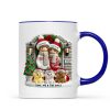 Personalized Farmhouse Couple Mug with Optional Pet Dog Cat, Christmas Gift for Him, Gift for Her Personalized Farmhouse Couple Mug with Optional Pet Dog Cat, Christmas Gift for Him, Gift for Her