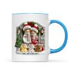 Personalized Farmhouse Couple Mug with Optional Pet Dog Cat, Christmas Gift for Him, Gift for Her Personalized Farmhouse Couple Mug with Optional Pet Dog Cat, Christmas Gift for Him, Gift for Her
