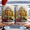 Personalized Firefighter Gear and Helmet Design - Personalized Custom Coffee Mug - FIF005_MG Personalized Firefighter Gear and Helmet Design - Personalized Custom Coffee Mug - FIF005_MG
