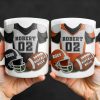 Personalized Football Team Pride Mug With Jersey and Helmet - Personalized Custom Coffee Mug - SPORT041_MG Personalized Football Team Pride Mug With Jersey and Helmet - Personalized Custom Coffee Mug - SPORT041_MG