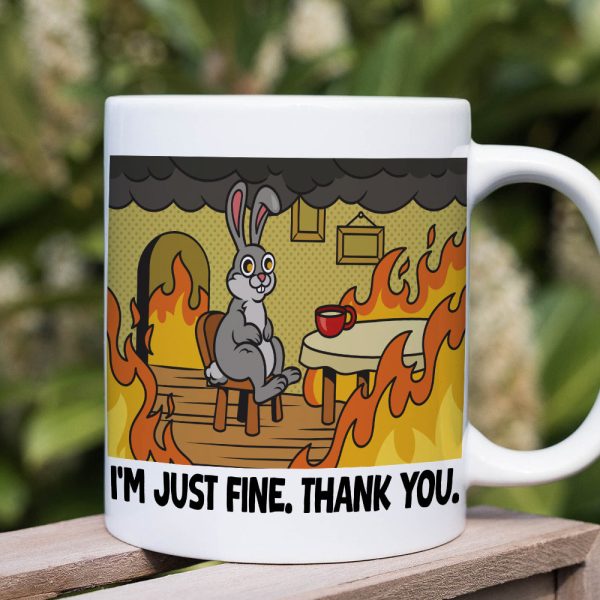 Personalized Funny Burning Coffee Mug 03ohtn020124 Everything Is Fine Personalized Funny Burning Coffee Mug 03ohtn020124 Everything Is Fine