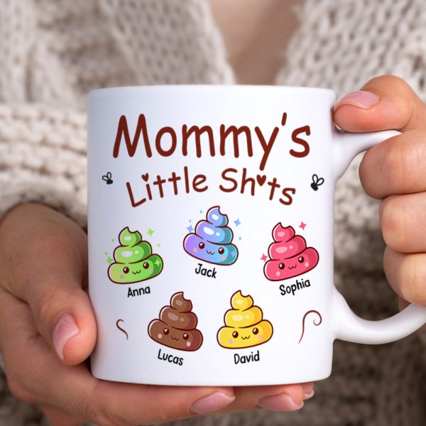 Personalized Funny Gifts For Mom/Dad Coffee Mug 05katn050225 Mommy's Little Sh*ts Personalized Funny Gifts For Mom/Dad Coffee Mug 05katn050225 Mommy's Little Sh*ts