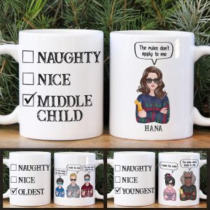 Personalized Funny Siblings Coffee Mug 03BHHH021122TM