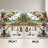 Personalized Gift For Fishing Enthusiasts With Fisherman And Lures - Personalized Custom Coffee Mug - FISH021_MG