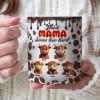 Personalized Gift For Highland Cow Mom Inflated Coffee Mug 04KALU200225 Personalized Gift For Highland Cow Mom Inflated Coffee Mug 04KALU200225