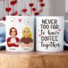 Personalized Gift For Long Distance Relationship White Mug 04TOQN231124PA