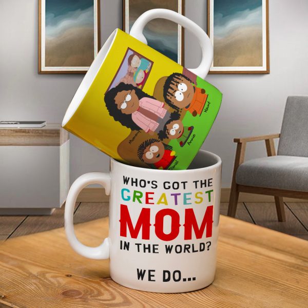 Personalized Gift For Mom Coffee Mug, The Greatest Mom In The World Mother's Day 01NALU280325HG Personalized Gift For Mom Coffee Mug, The Greatest Mom In The World Mother's Day 01NALU280325HG