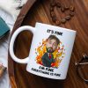 Personalized Gift For Office Workers White Mug Everything Is Fine 01TOLU030125 Personalized Gift For Office Workers White Mug Everything Is Fine 01TOLU030125