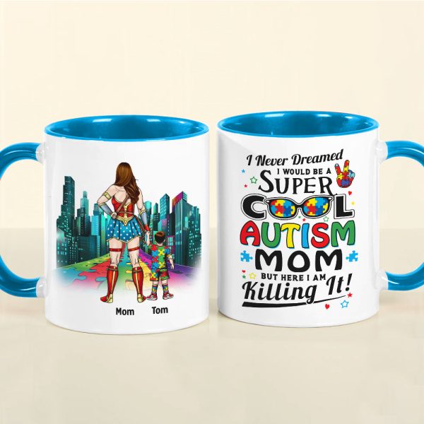 Personalized Gifts For Autism Mom Coffee Mug 02TGDT220225PA Personalized Gifts For Autism Mom Coffee Mug 02TGDT220225PA