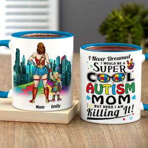 Personalized Gifts For Autism Mom Coffee Mug 02TGDT220225PA