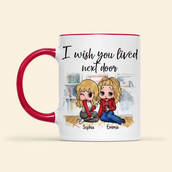 Personalized Gifts For Besties Coffee Mug, Long Distance Friendship 03nadc230724hh Personalized Gifts For Besties Coffee Mug, Long Distance Friendship 03nadc230724hh