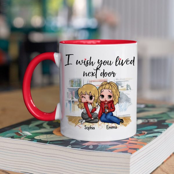 Personalized Gifts For Besties Coffee Mug, Long Distance Friendship 03nadc230724hh Personalized Gifts For Besties Coffee Mug, Long Distance Friendship 03nadc230724hh