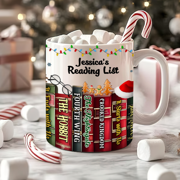 Personalized Gifts For Book Lover Christmas Coffee Mug 03HUPU221124 Personalized Gifts For Book Lover Christmas Coffee Mug 03HUPU221124