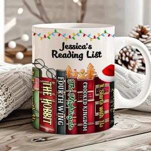 Personalized Gifts For Book Lover Christmas Coffee Mug 03HUPU221124