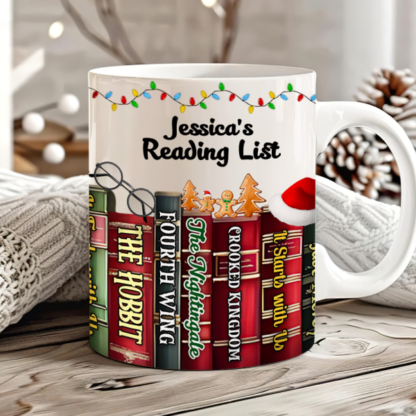 Personalized Gifts For Book Lover Christmas Coffee Mug 03HUPU221124 Personalized Gifts For Book Lover Christmas Coffee Mug 03HUPU221124