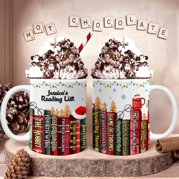 Personalized Gifts For Book Lover Christmas Coffee Mug 03HUPU221124 Personalized Gifts For Book Lover Christmas Coffee Mug 03HUPU221124