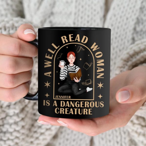 Personalized Gifts For Book Lovers Coffee Mug 03kaqn110125pa A Well Read Woman Is A Dangerous Creature Personalized Gifts For Book Lovers Coffee Mug 03kaqn110125pa A Well Read Woman Is A Dangerous Creature