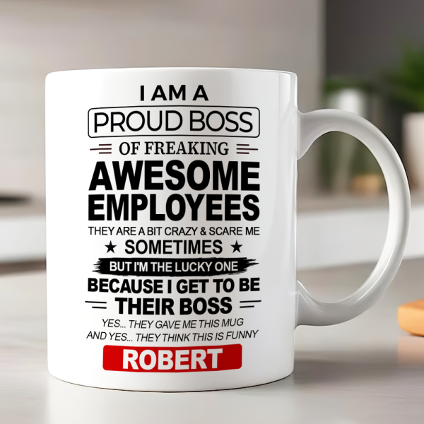 Personalized Gifts For Boss Coffee Mug 03acpu101224