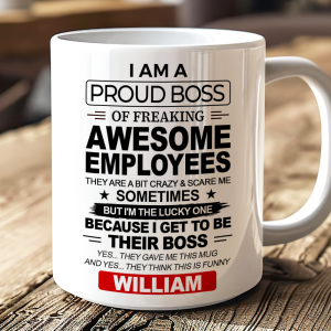 Personalized Gifts For Boss Coffee Mug 03acpu101224