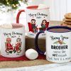 Personalized Gifts For Brother Coffee Mug Christmas 01ACDT300924HH Personalized Gifts For Brother Coffee Mug Christmas 01ACDT300924HH