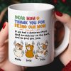 Personalized Gifts For Cat Mom Coffee Mug Thank You For Being Our Mom Personalized Gifts For Cat Mom Coffee Mug Thank You For Being Our Mom