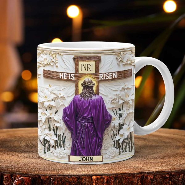 Personalized Gifts For Christian Coffee Mug, He Is Risen 01TGMH190225 Personalized Gifts For Christian Coffee Mug, He Is Risen 01TGMH190225