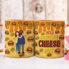 Personalized Gifts For Couple Accent Mug Melt Cheese 01TGQN271224HG Personalized Gifts For Couple Accent Mug Melt Cheese 01TGQN271224HG
