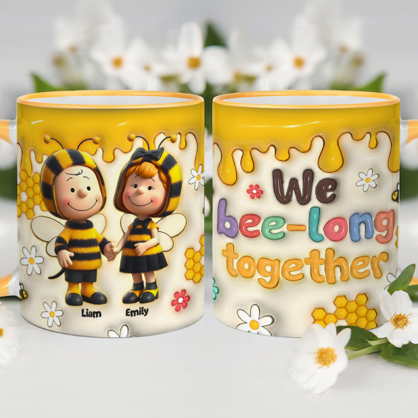 Personalized Gifts For Couple Coffee Mug 02tgpu091224 We Bee-long Together Personalized Gifts For Couple Coffee Mug 02tgpu091224 We Bee-long Together