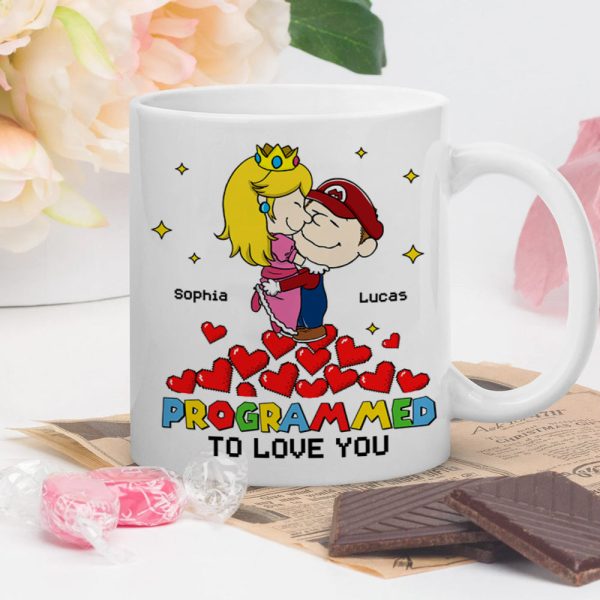 Personalized Gifts For Couple Coffee Mug 02totn201224hg Programmed To Love You Personalized Gifts For Couple Coffee Mug 02totn201224hg Programmed To Love You