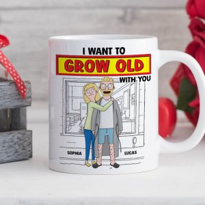 Personalized Gifts For Couple Coffee Mug 04xqtn271224hg I Want To Grow Old With You