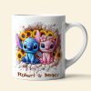 Personalized Gifts For Couple Coffee Mug Romantic Cartoon 04HUDT120425 Personalized Gifts For Couple Coffee Mug Romantic Cartoon 04HUDT120425