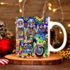 Personalized Gifts For Couple, Hippie Couple White Mug 01ACDT310824