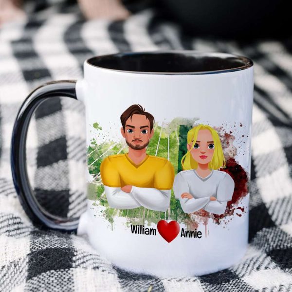 Personalized Gifts For Couple Love Football Sport Accent Mug 04XQLU221024 Personalized Gifts For Couple Love Football Sport Accent Mug 04XQLU221024